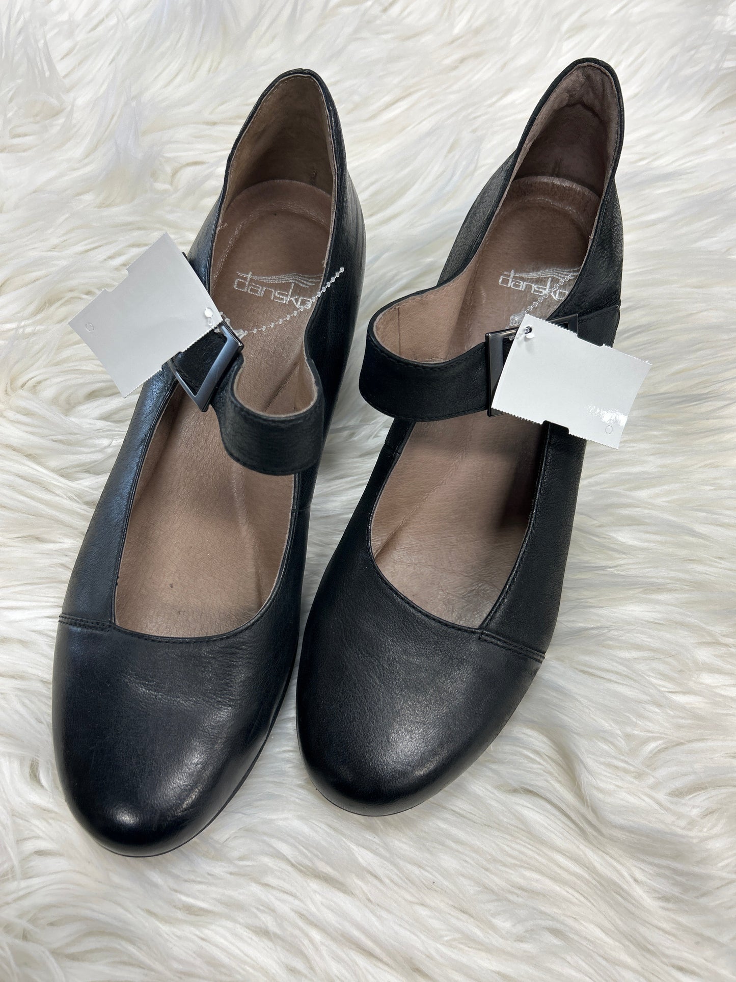 Shoes Heels Block By Dansko In Black, Size:11