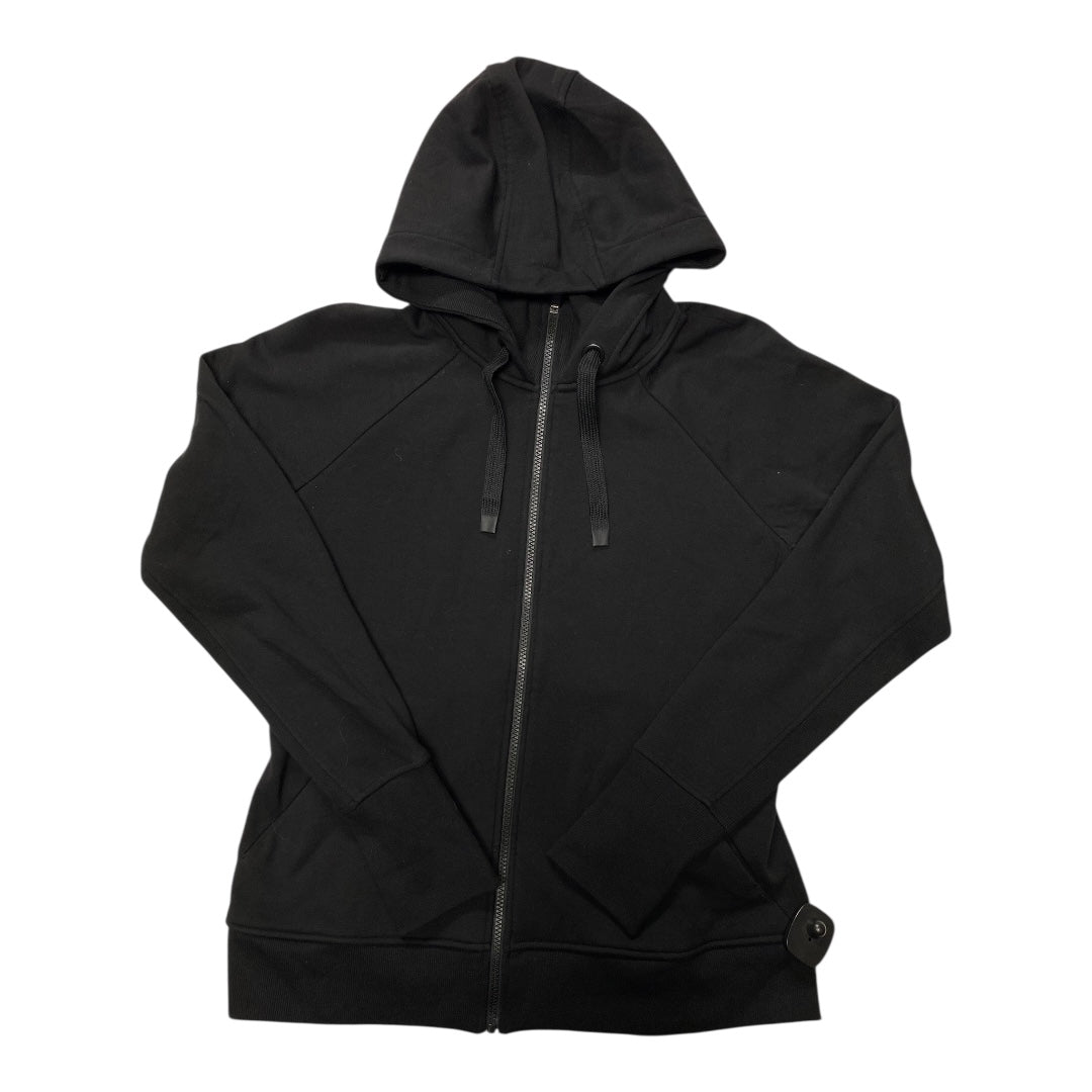 Athletic Sweatshirt Hoodie By Athleta In Black, Size:L