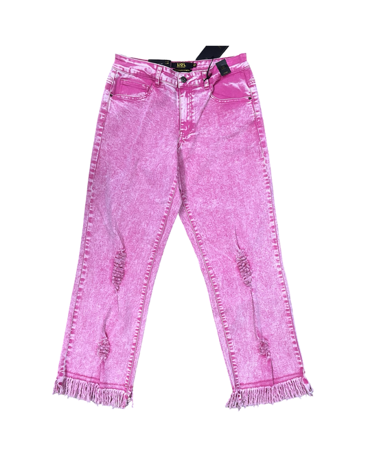 Jeans Boyfriend By Lucky & Blessed In Pink, Size:12
