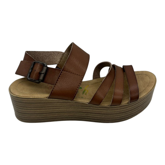 Sandals Flats By Blowfish In Brown, Size:7