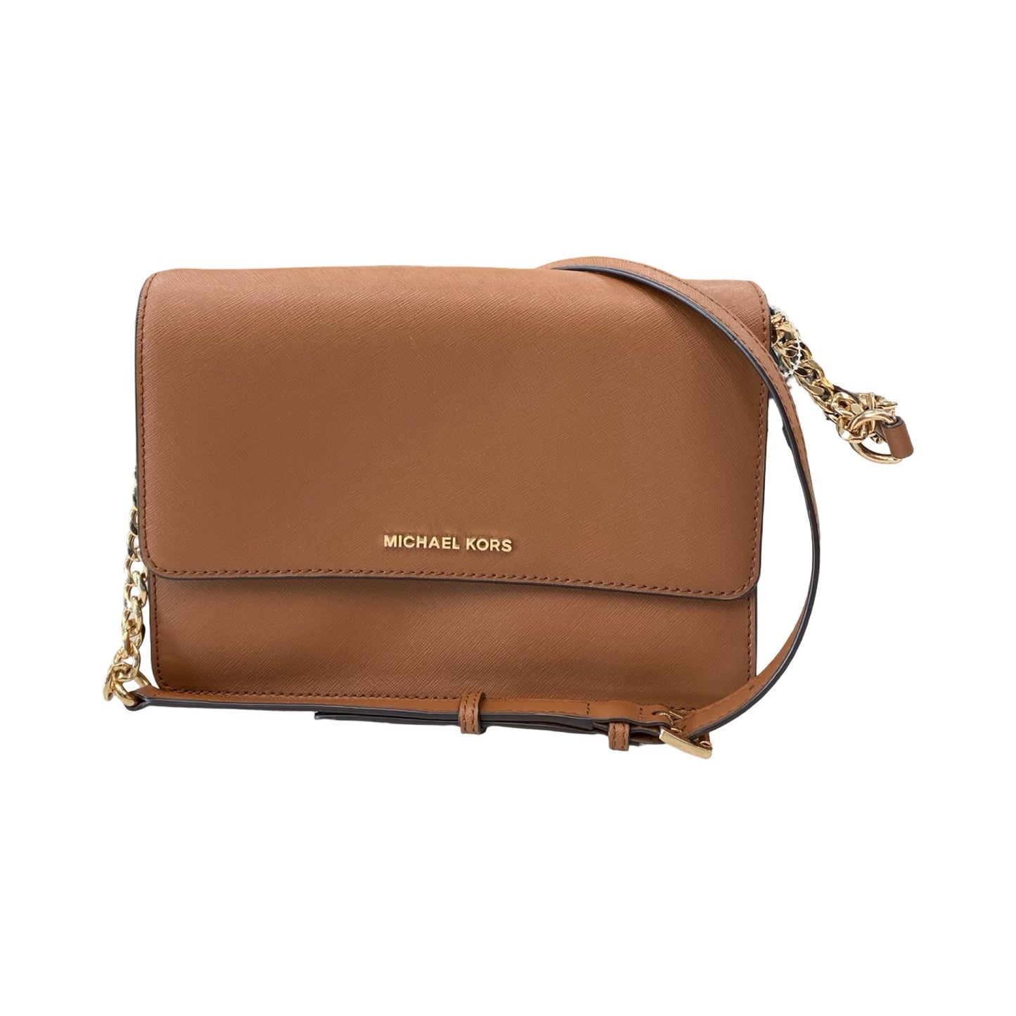 Handbag Designer By Michael Kors In Brown, Size:Medium