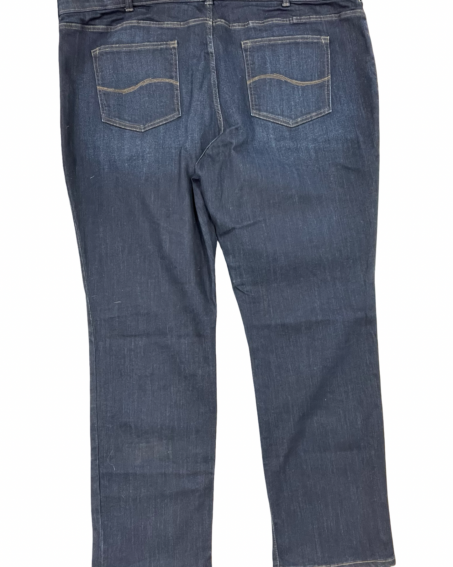 Jeans Boot Cut By Lee In Blue Denim, Size:24
