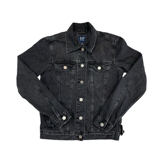 Blazer By Gap In Black Denim, Size:Xs