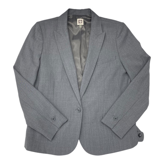 Blazer By Anne Klein In Grey, Size:16