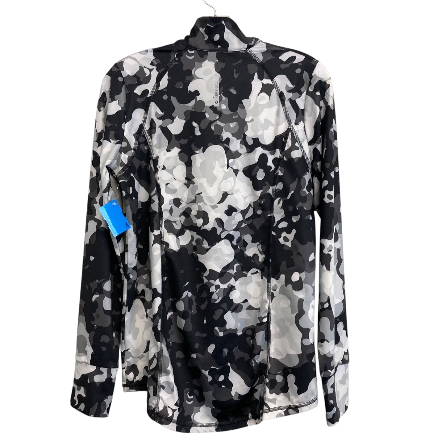 Athletic Top Ls Collar By Xersion In Camouflage Print, Size:S