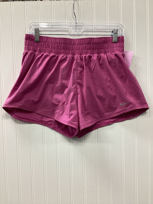 Athletic Shorts By Nike Apparel In Pink, Size:M