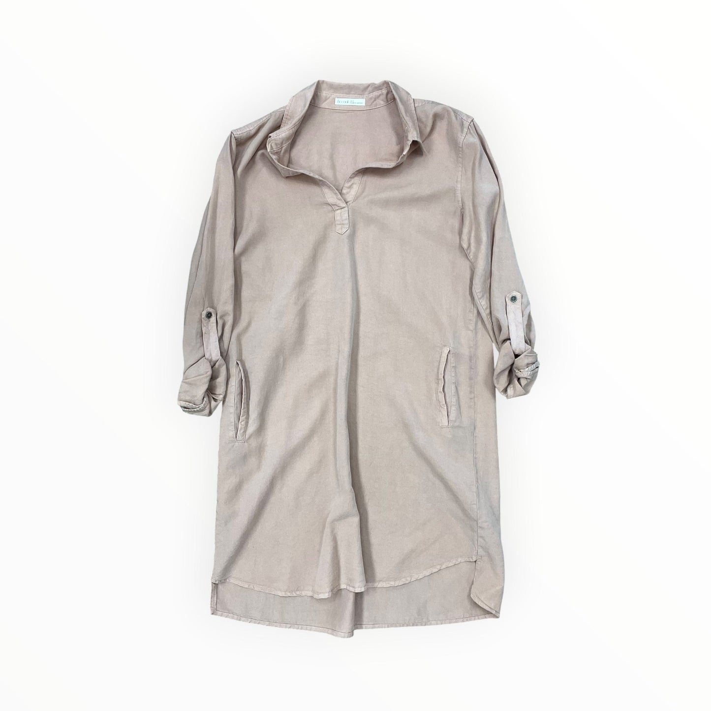 Dress Casual Midi By Be Cool In Peach, Size:S