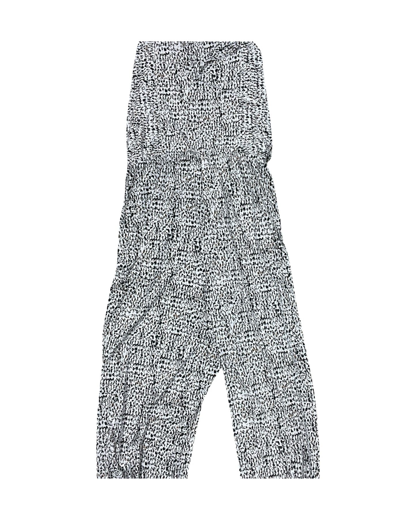 Jumpsuit By Maurices In Black & Cream, Size:1X