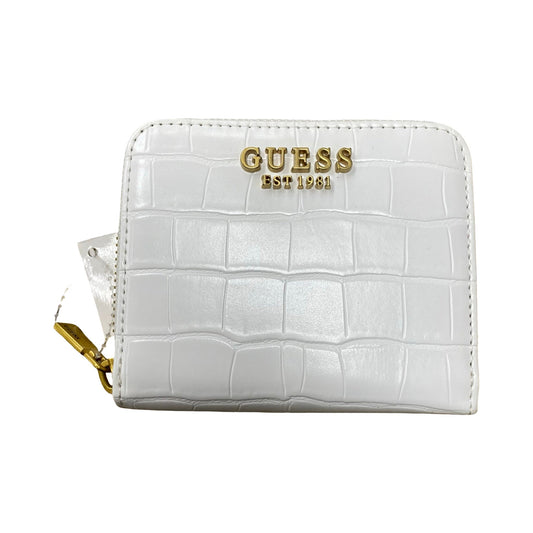 Wallet By Guess In White, Size:Small
