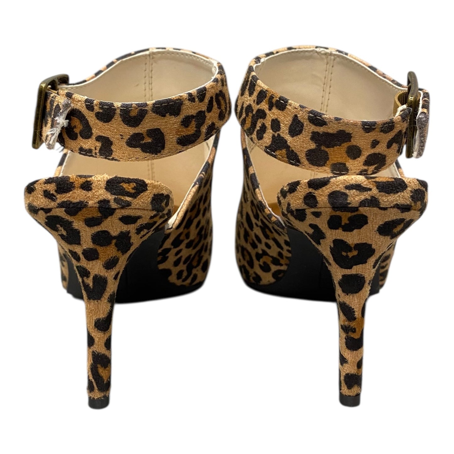Shoes Heels Stiletto By Cme In Animal Print, Size:6.5