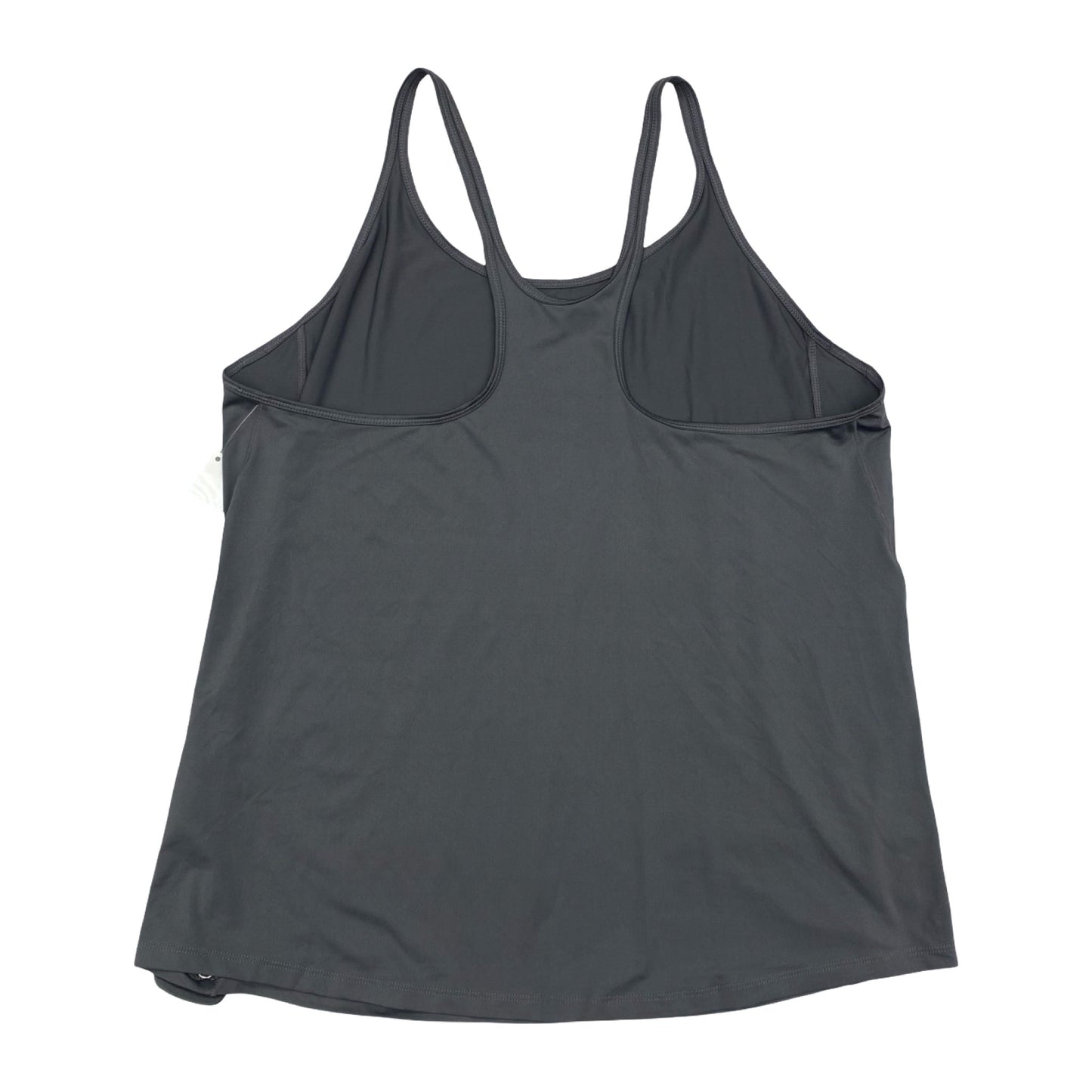 Athletic Tank Top By Nike In Grey, Size:L