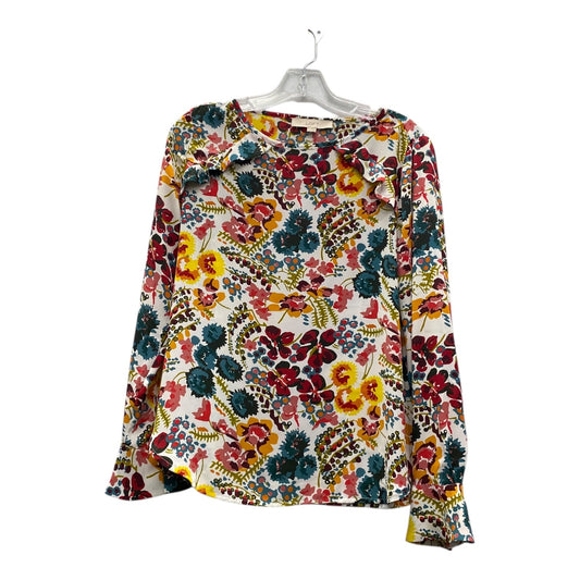 Top Ls By Loft In Pink & Red, Size:S