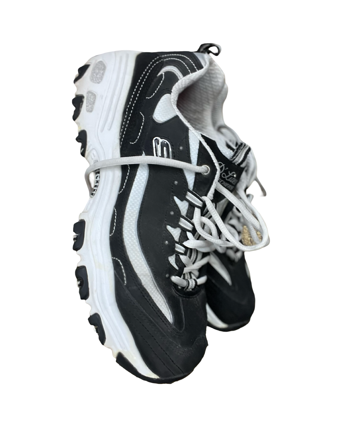 Shoes Athletic By Skechers In Black & White, Size:10