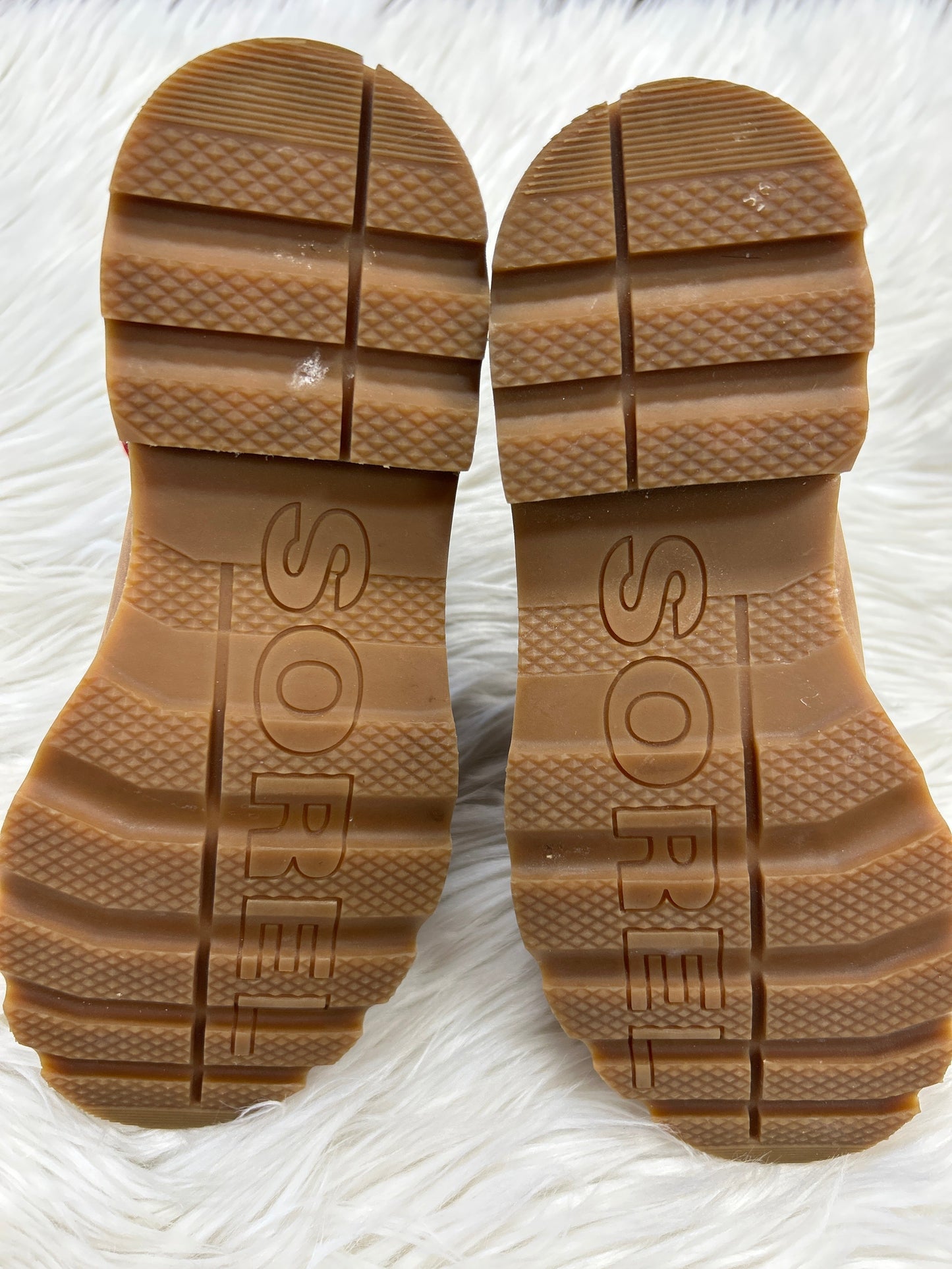 Boots Ankle Heels By Sorel In Brown, Size:8