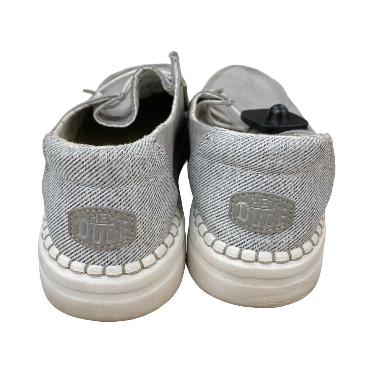 Shoes Athletic By Hey Dude In Grey, Size:9