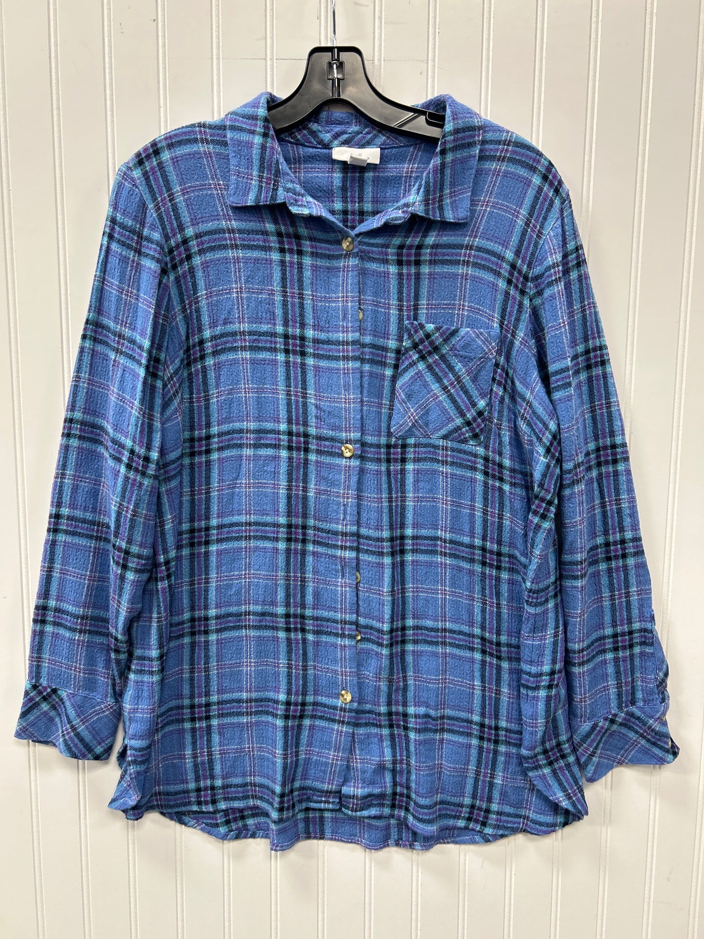 Top Ls By J. Jill In Blue, Size:M