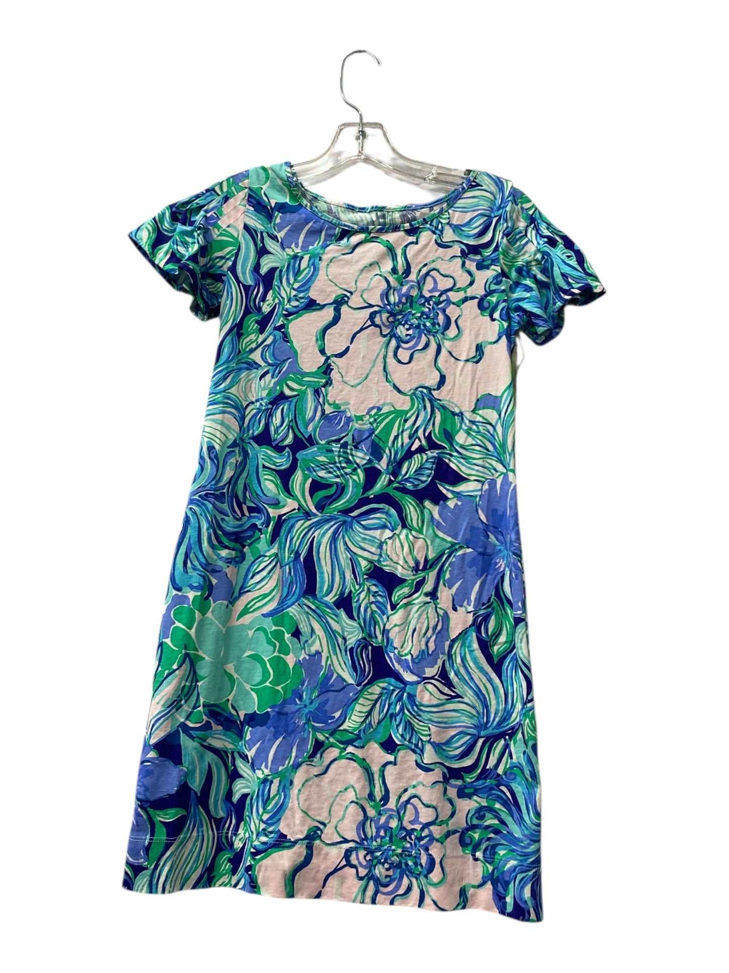 Dress Designer By Lilly Pulitzer In Blue, Size:Xs