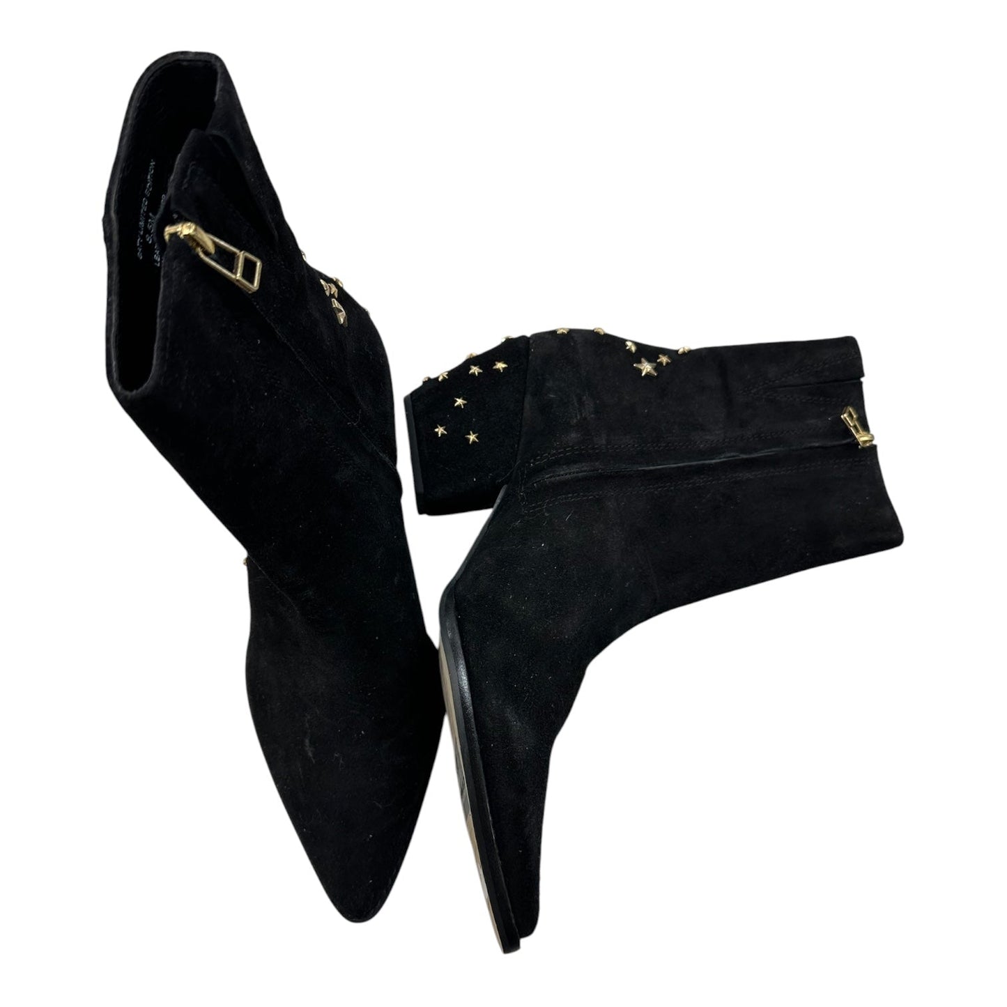 Boots Western By Matisse In Black & Gold, Size:8.5