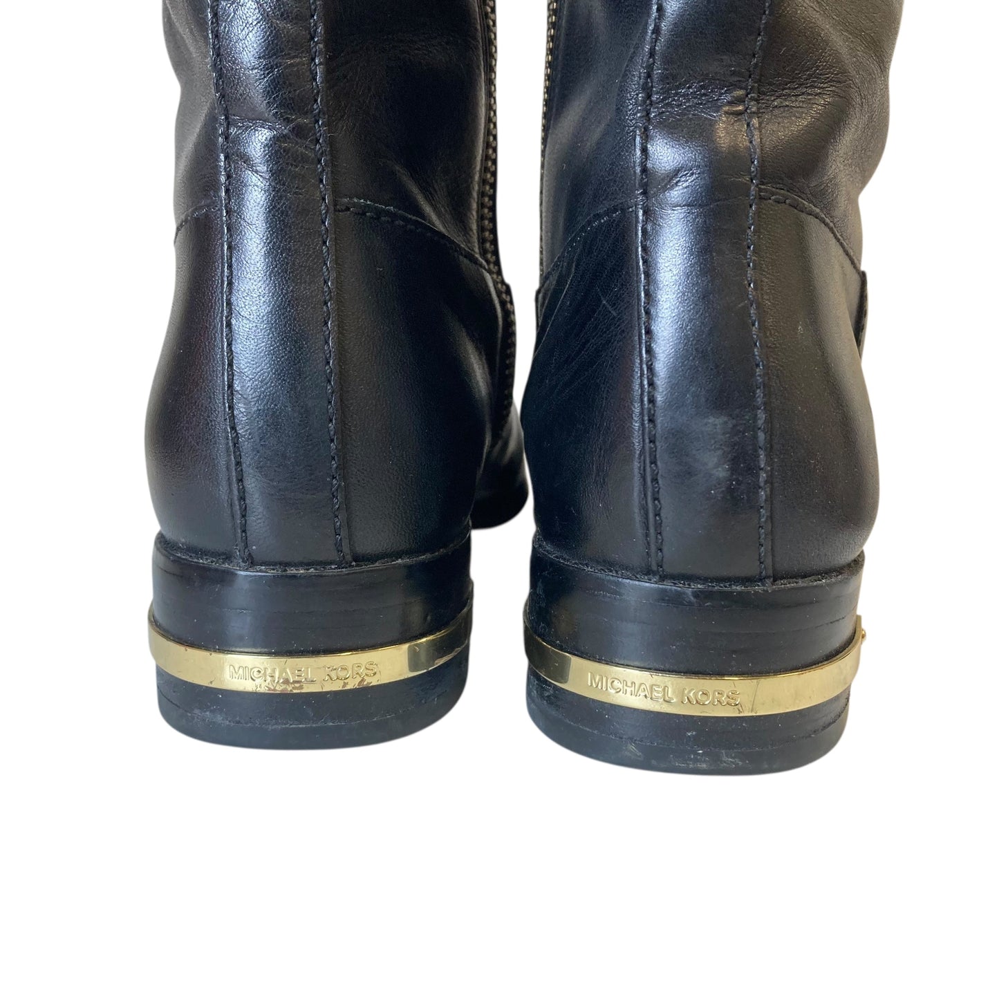 Boots Designer By Michael Kors In Black, Size:7.5