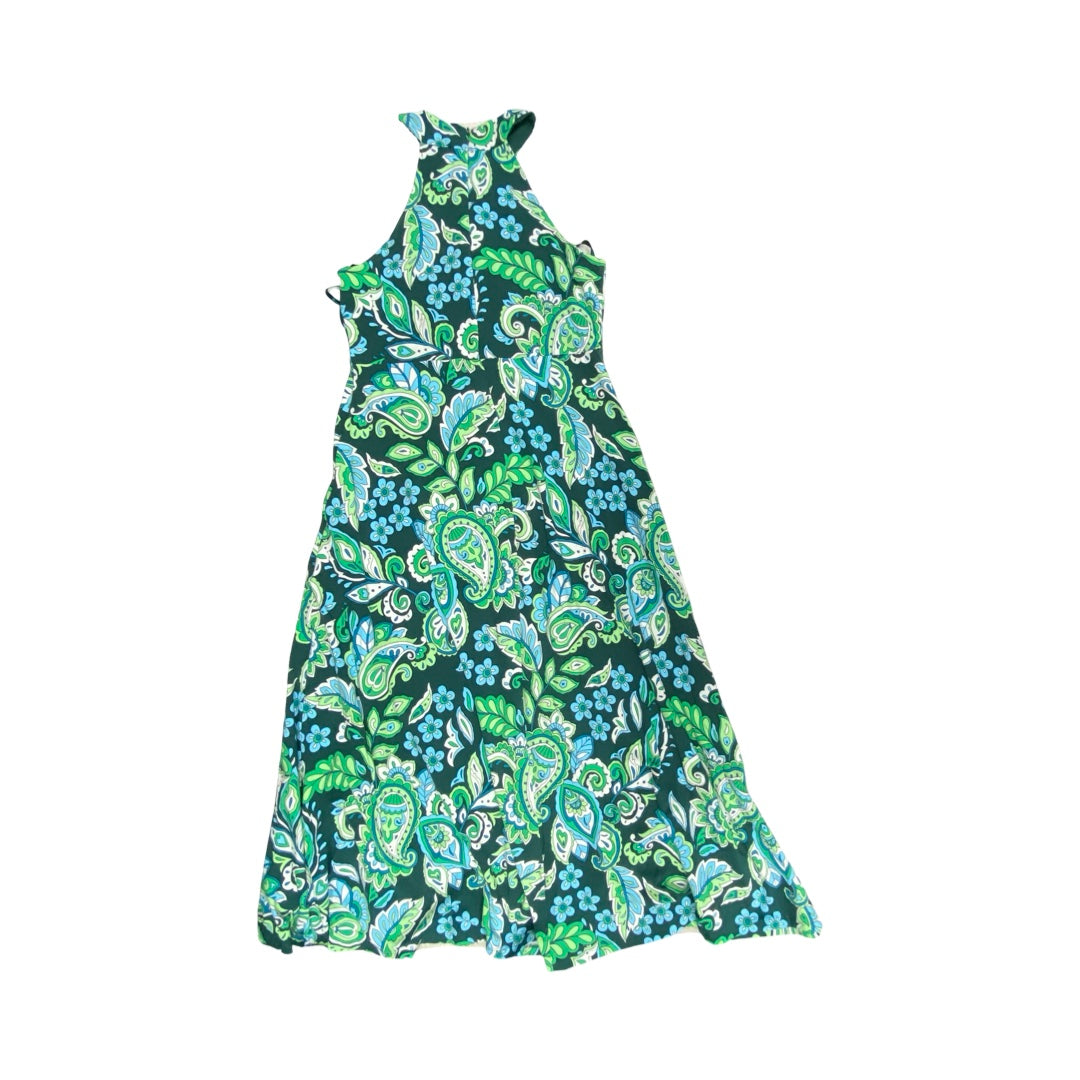 Dress Casual Maxi By Loft In Multi, Size:4