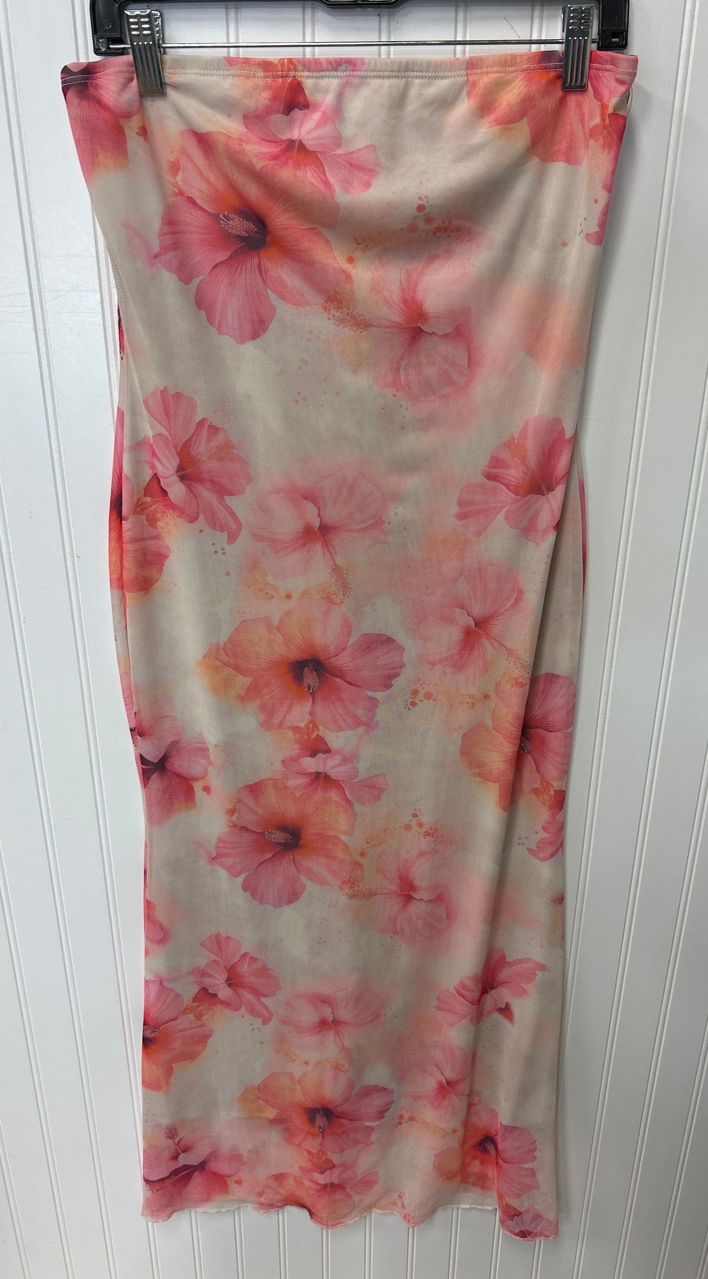 Dress Casual Maxi By See You Monday In Pink, Size:Xl