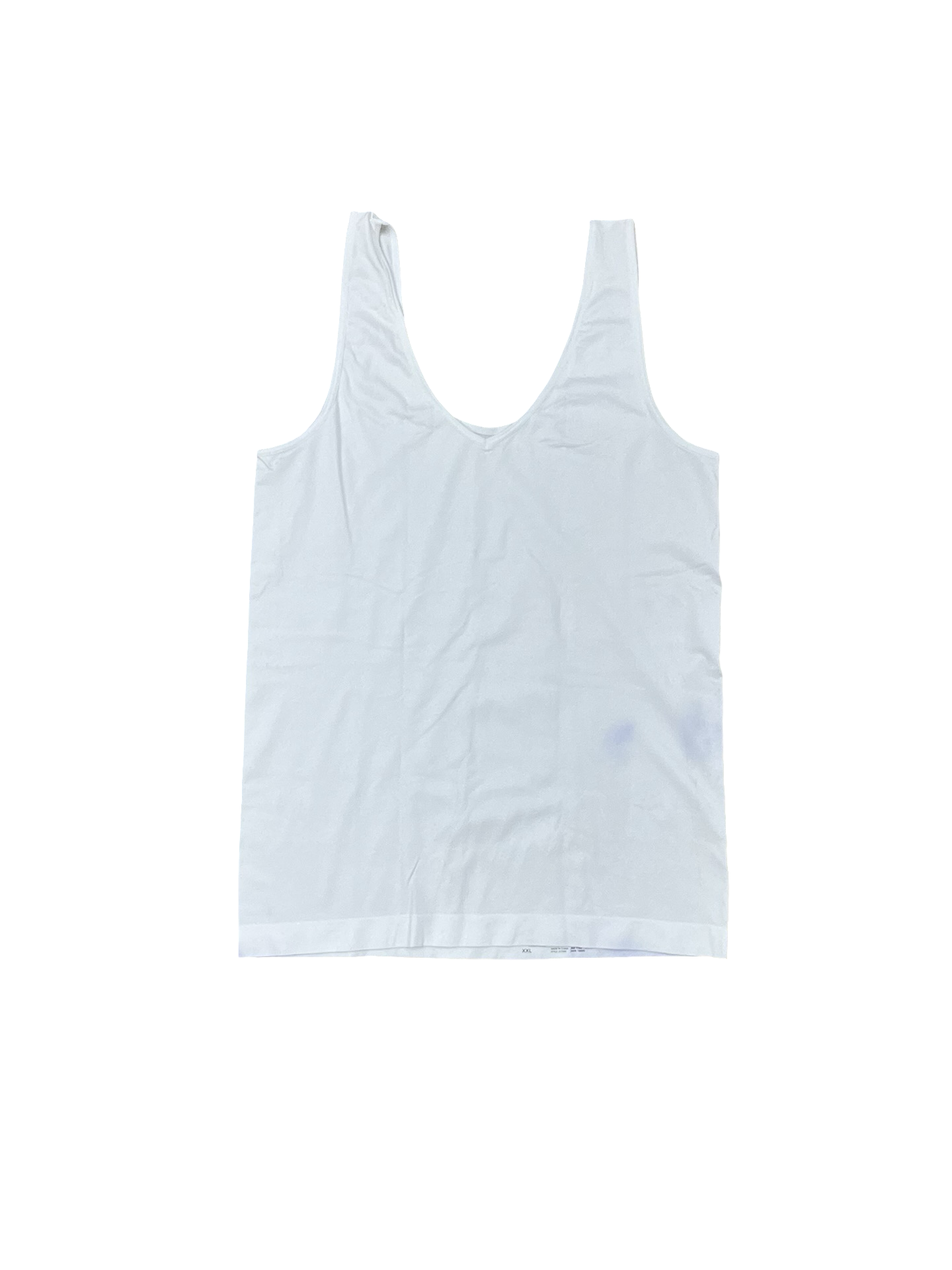 Tank Top By Ellen Tracy In White, Size:1X