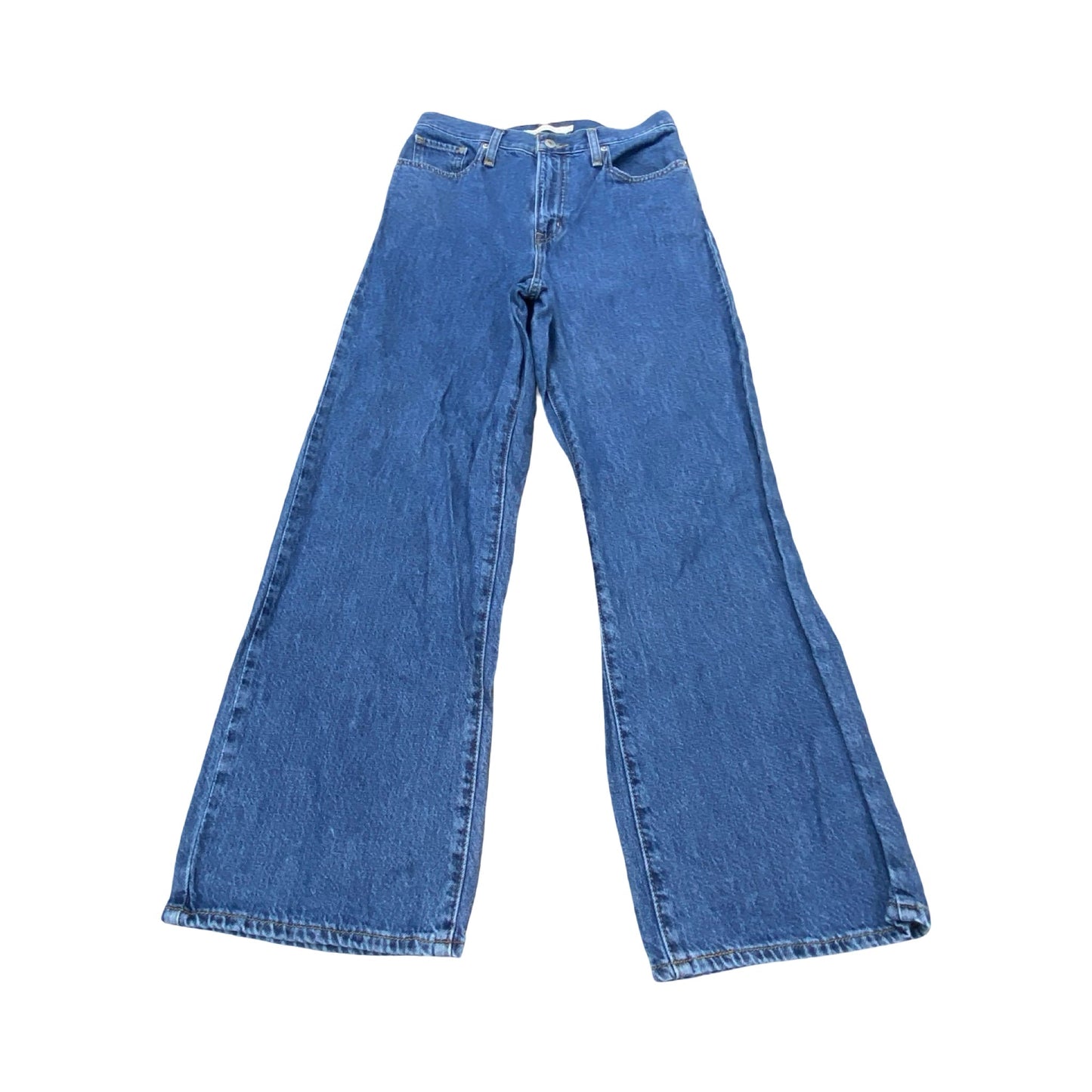 Jeans Straight By Levis In Blue, Size:6