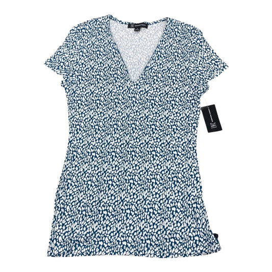 Top Ss By Inc In Blue & White, Size:S