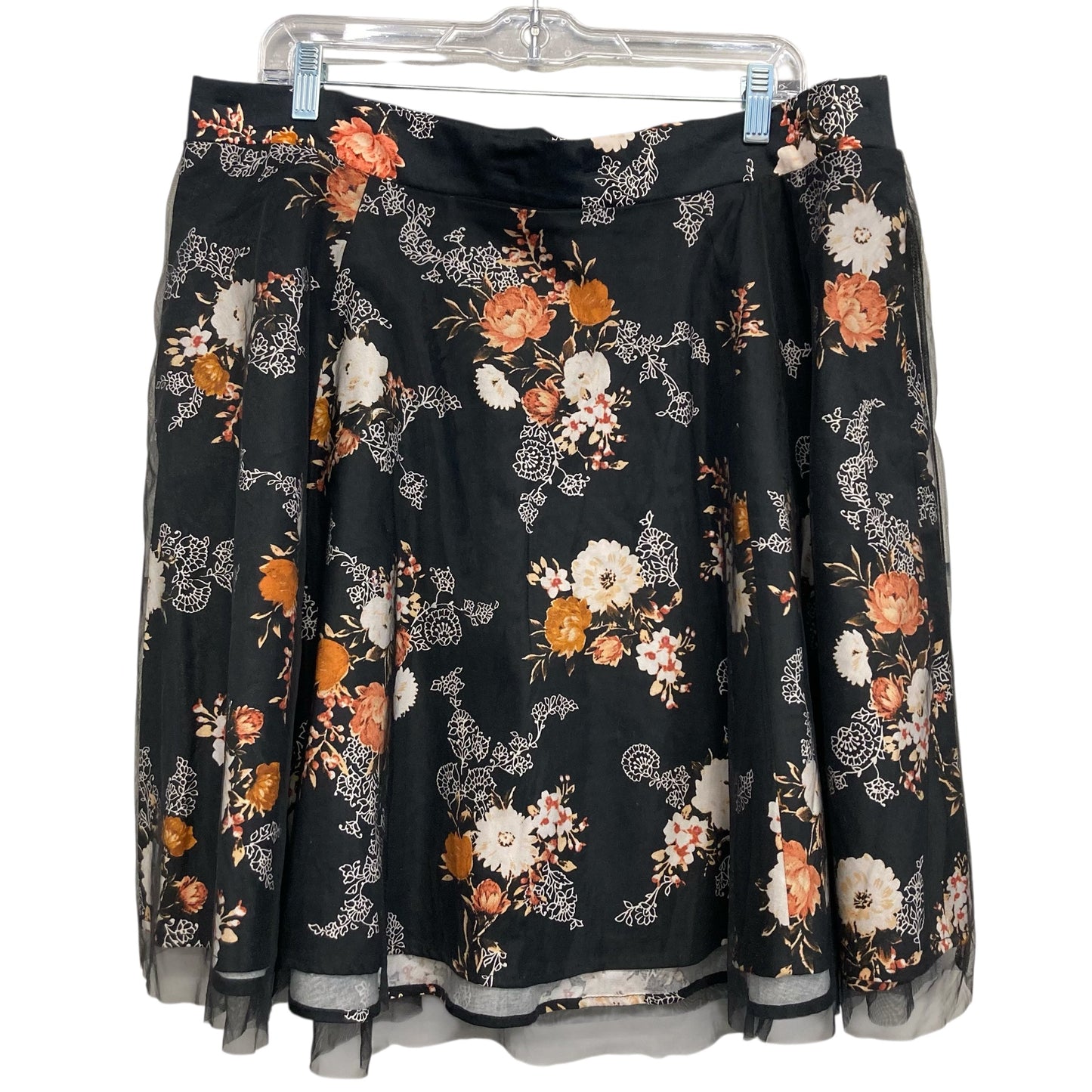 Skirt Midi By Torrid In Black, Size:12