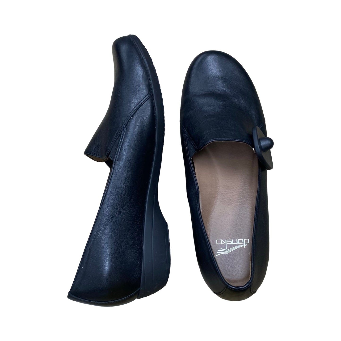 Shoes Flats By Dansko In Black, Size:10