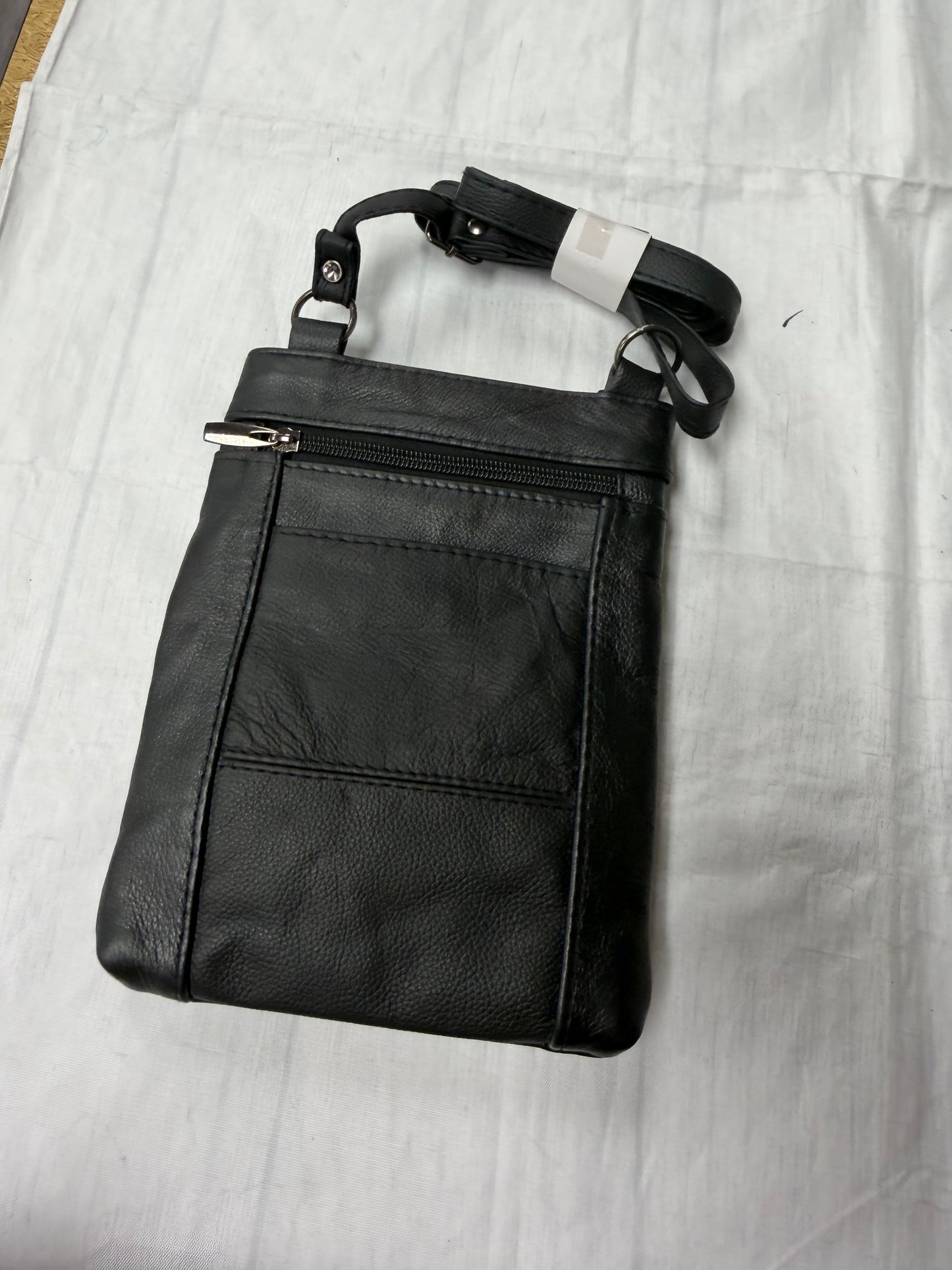 Crossbody Leather By Maze In Black, Size:Small