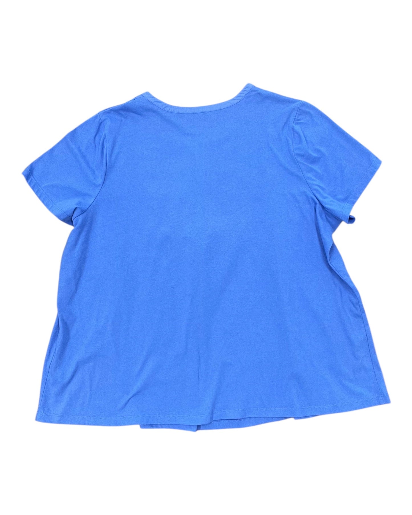 Top Cami By Woman Within In Blue, Size:3X