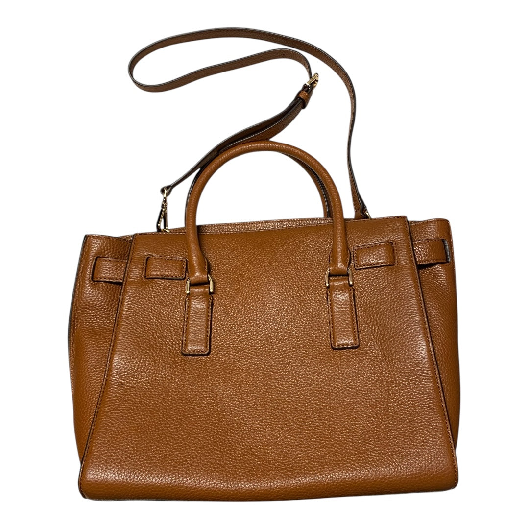 Handbag Designer By Michael Kors In Brown, Size:Medium
