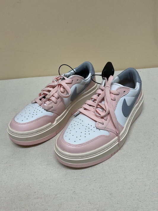 Shoes Sneakers By Nike In Pink & White, Size:8