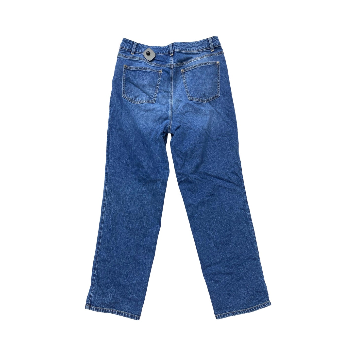Jeans Wide Leg By Talbots In Blue Denim, Size:12