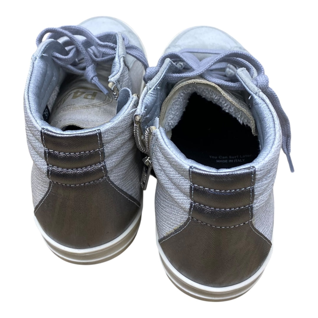 Shoes Sneakers By P448 In Grey, Size:8.5