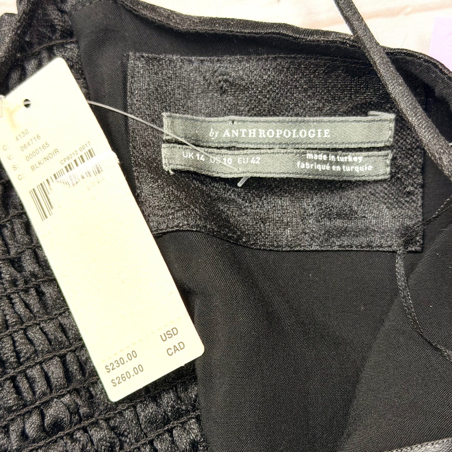 Dress Party Midi By Anthropologie In Black, Size: M