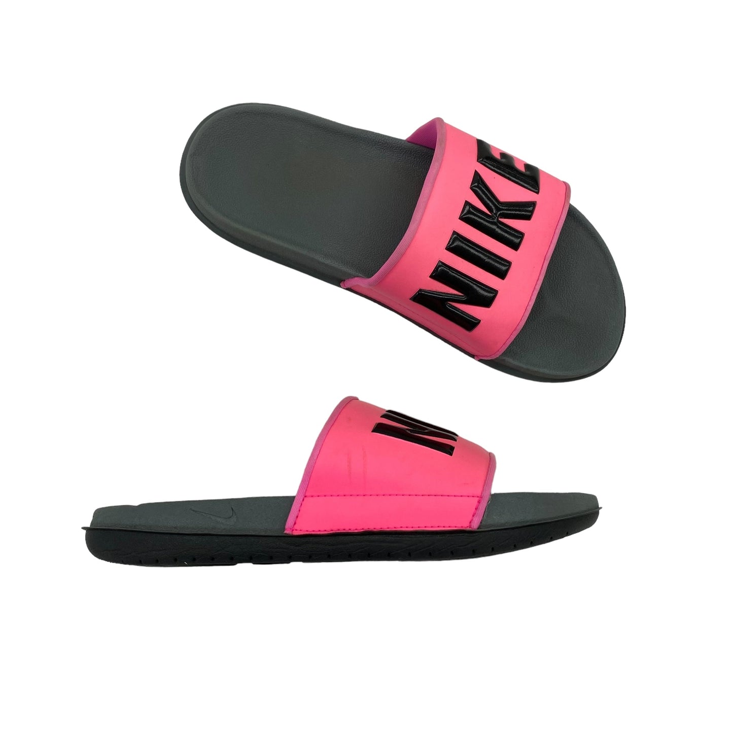 PINK SANDALS FLATS by NIKE Size:8