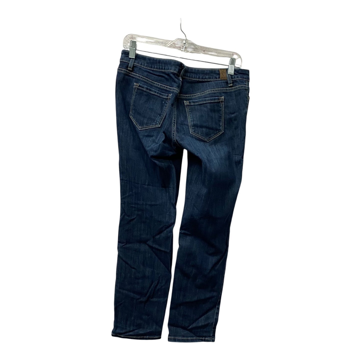 Jeans Straight By Simply Vera In Blue Denim, Size:6P