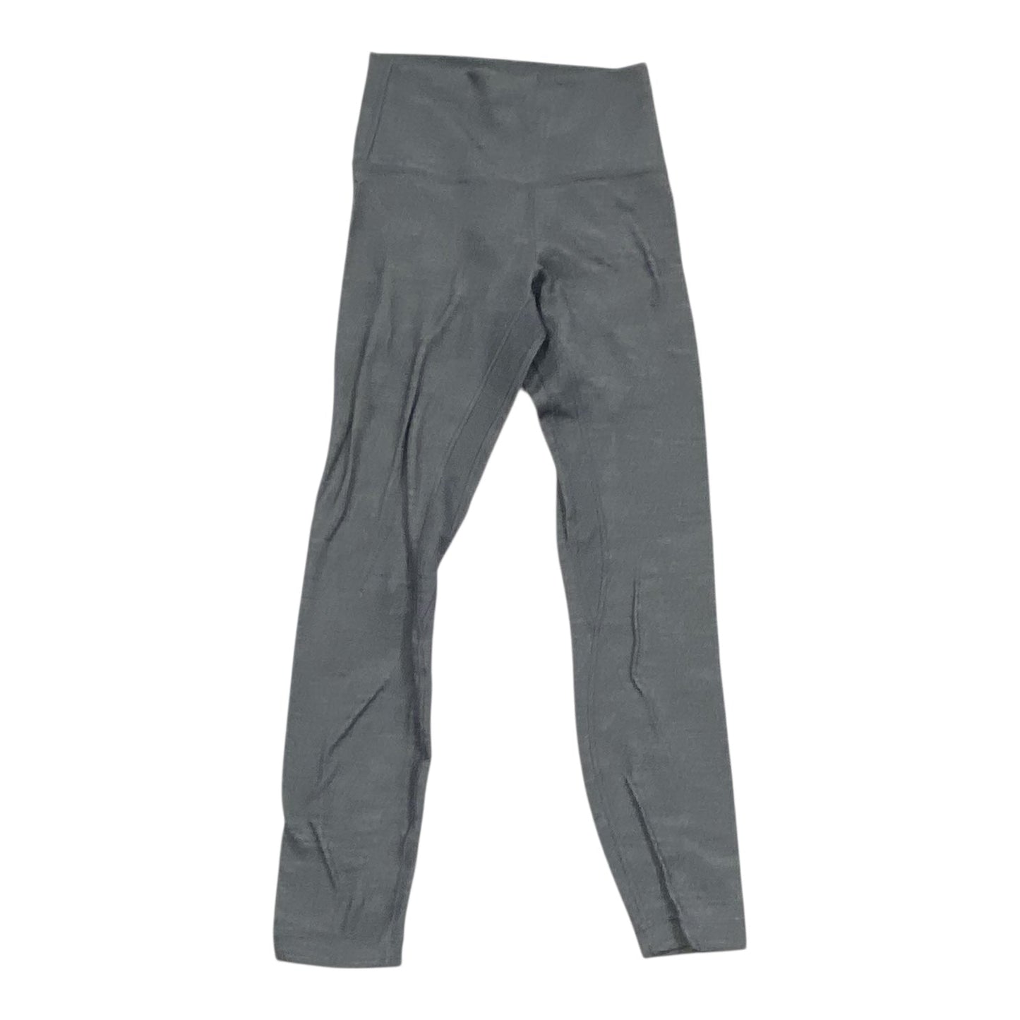 Athletic Leggings By Lululemon In Grey, Size:4