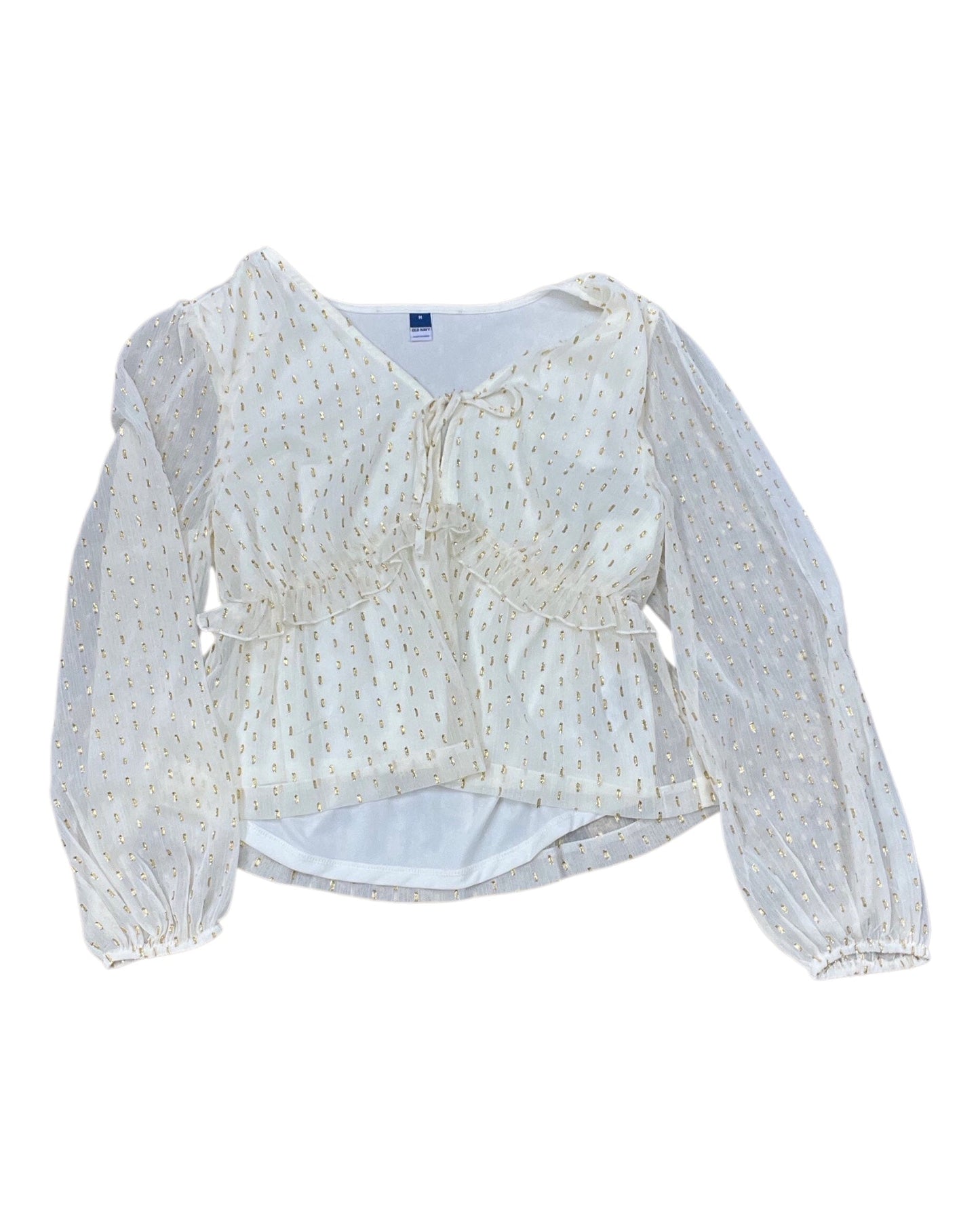 Top Ls By Old Navy In Gold, Size:M