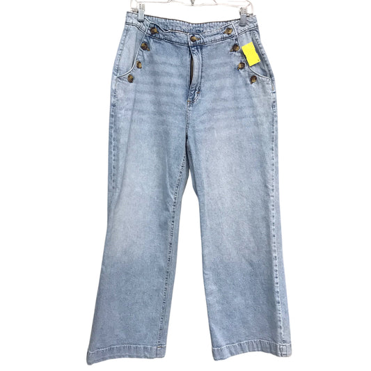 Jeans Wide Leg By On 34Th In Blue Denim, Size:14