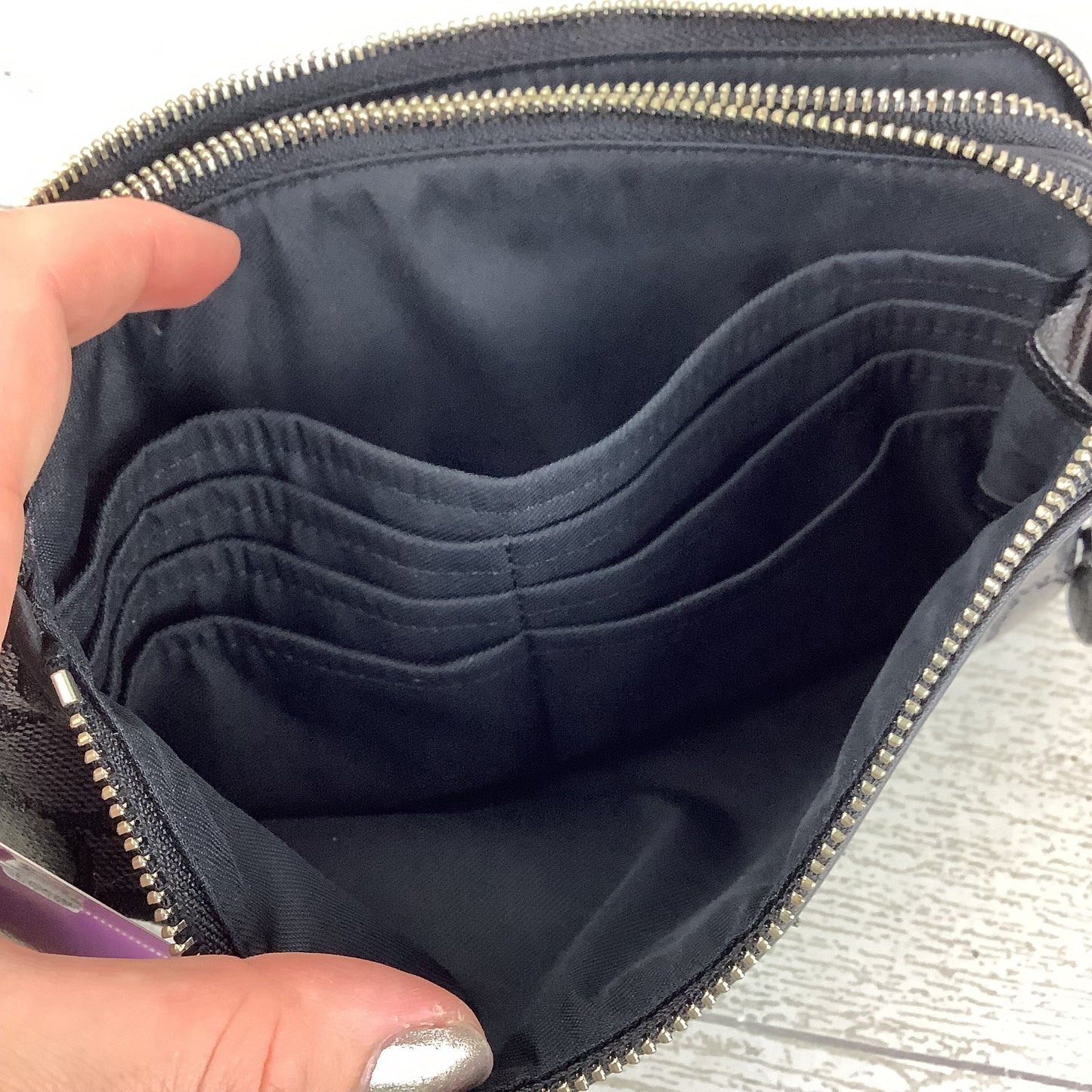 Wristlet Designer By Coach, Size: Medium