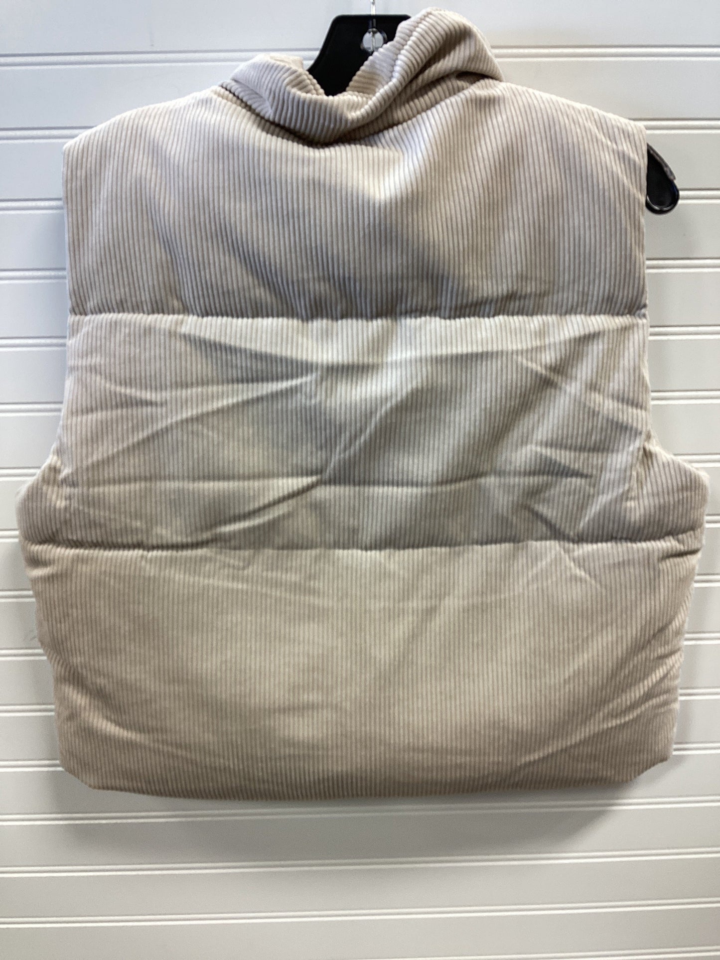 Vest Fleece By Love Tree In Cream, Size:L