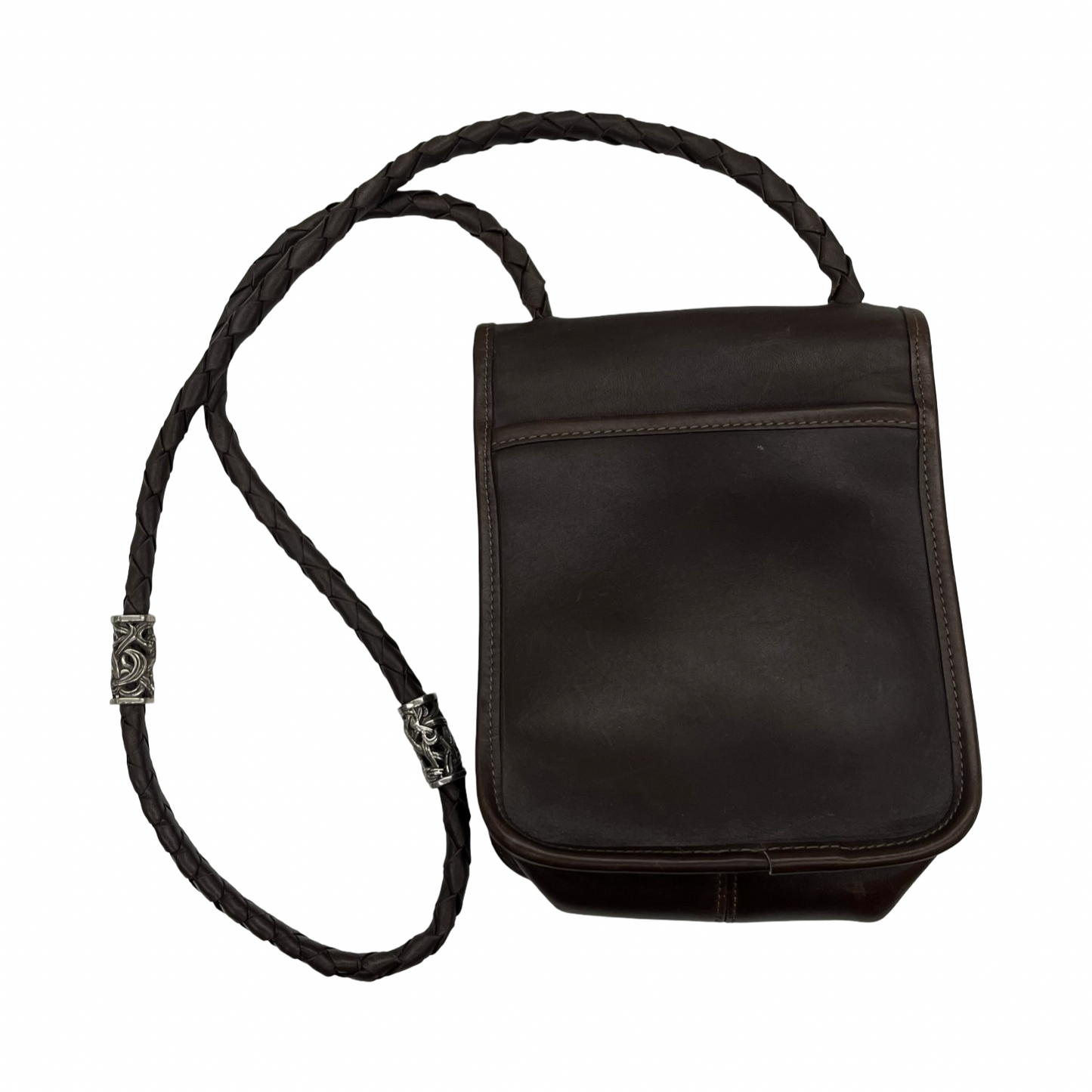 Crossbody Leather By Brighton In Brown, Size:Small