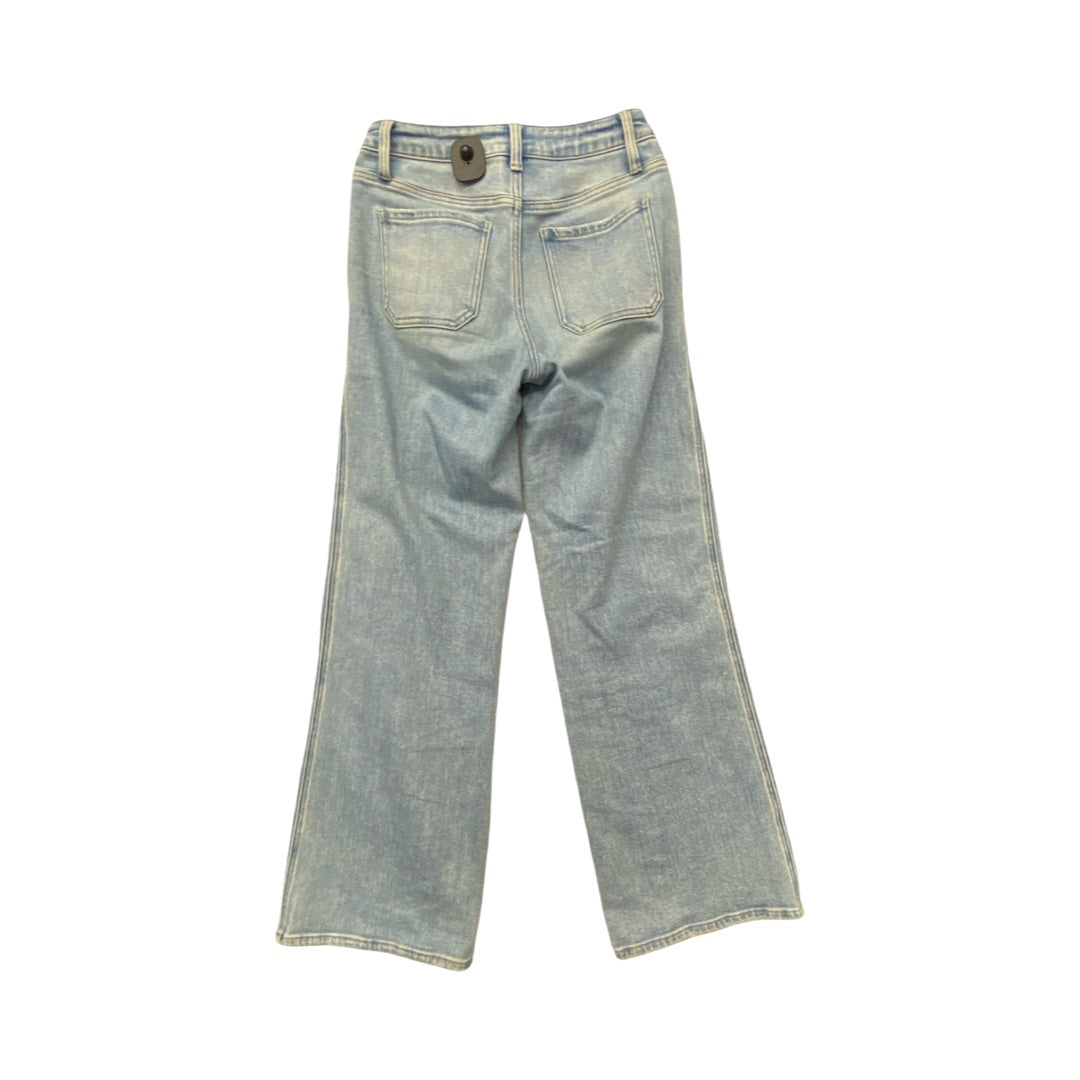 Jeans Wide Leg By Flying Monkey In Blue Denim, Size:0