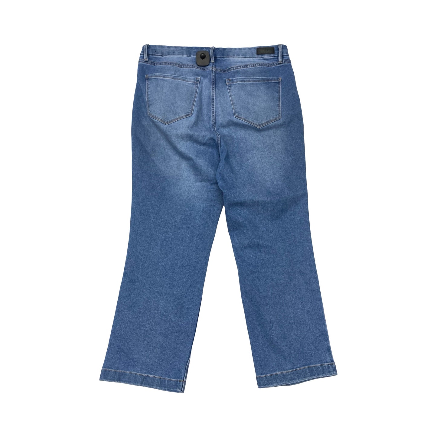 Jeans Boot Cut By Nicole By Nicole Miller In Blue Denim, Size:14