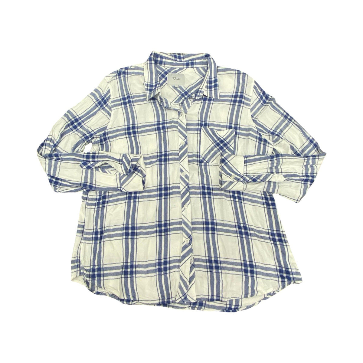 Top Ls By Rails In Blue & White, Size:Xl