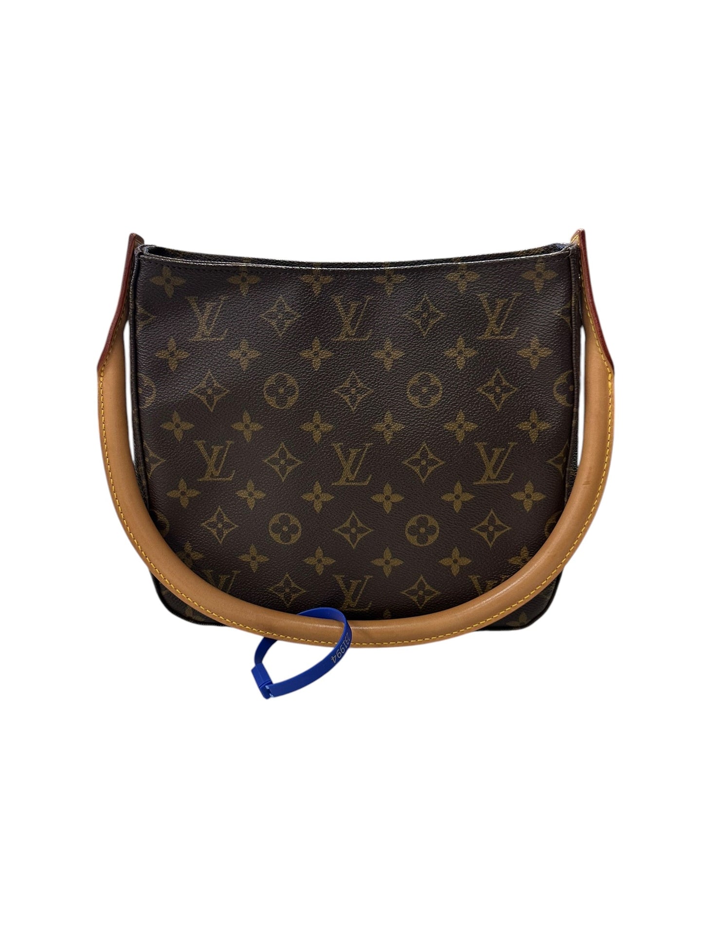 Handbag Luxury Designer By Louis Vuitton In Brown & Tan, Size:Medium