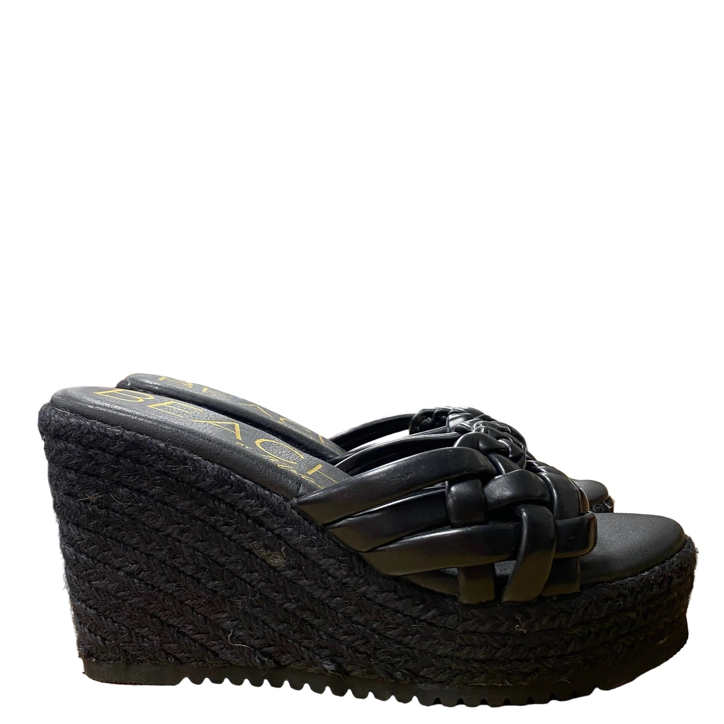 Sandals Heels Wedge By Matisse In Black, Size:9